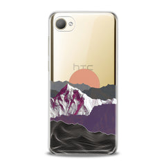 Lex Altern TPU Silicone HTC Case Mountain Sunrise