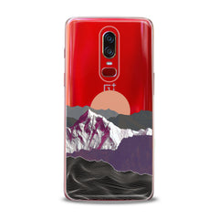 Lex Altern TPU Silicone OnePlus Case Mountain Sunrise