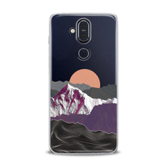 Lex Altern TPU Silicone Nokia Case Mountain Sunrise