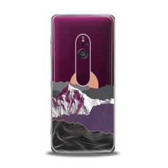 Lex Altern TPU Silicone Sony Xperia Case Mountain Sunrise