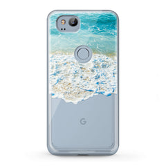 Lex Altern TPU Silicone Google Pixel Case Warm Sea Wave