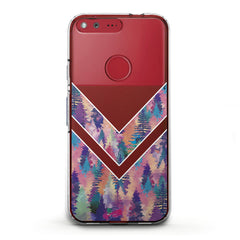 Lex Altern TPU Silicone Phone Case Forest Abstraction