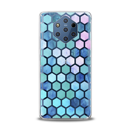 Lex Altern Blue Honeycomb Nokia Case