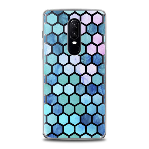 Lex Altern Blue Honeycomb OnePlus Case