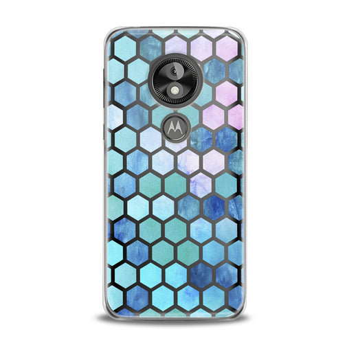 Lex Altern Blue Honeycomb Motorola Case