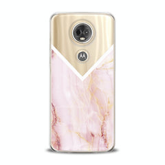 Lex Altern TPU Silicone Motorola Case Pink Marble