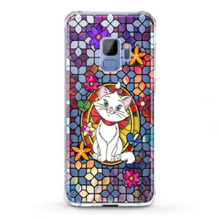 Lex Altern TPU Silicone Samsung Galaxy Case Adorable White Cat
