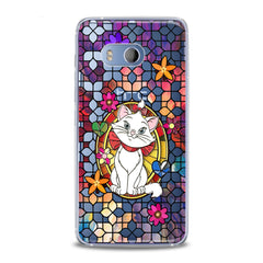 Lex Altern TPU Silicone HTC Case Adorable White Cat