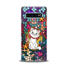 Lex Altern TPU Silicone Samsung Galaxy Case Adorable White Cat