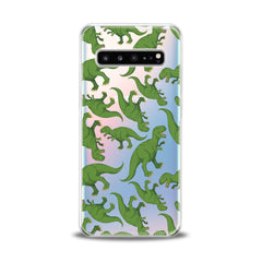 Lex Altern Green Dinosaurs Samsung Galaxy Case