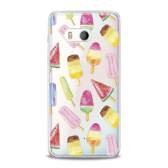 Lex Altern TPU Silicone HTC Case Tasty Colorful Ice Cream