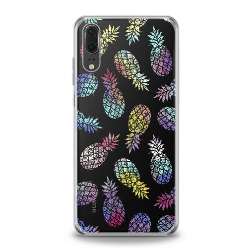Lex Altern Colorful Pineapple Huawei Honor Case