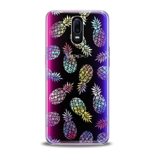 Lex Altern Colorful Pineapple Oppo Case