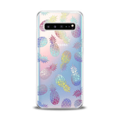 Lex Altern TPU Silicone Samsung Galaxy Case Colorful Pineapple