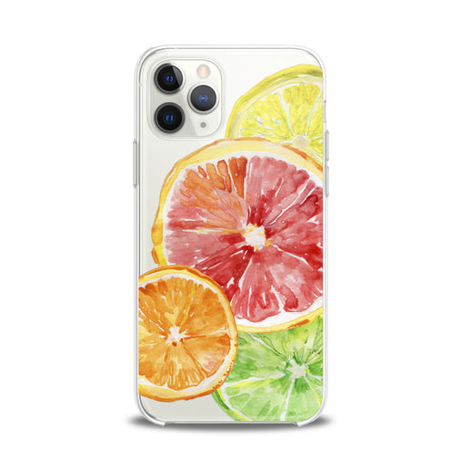 Lex Altern TPU Silicone iPhone Case Colored Citruses