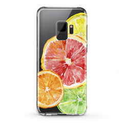 Lex Altern TPU Silicone Samsung Galaxy Case Colored Citruses