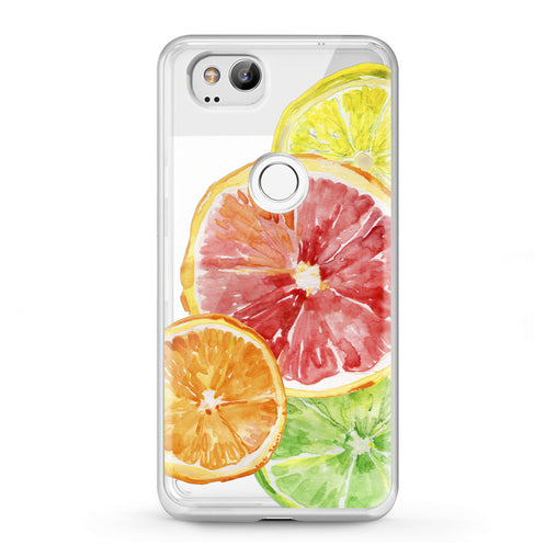 Lex Altern Google Pixel Case Colored Citruses