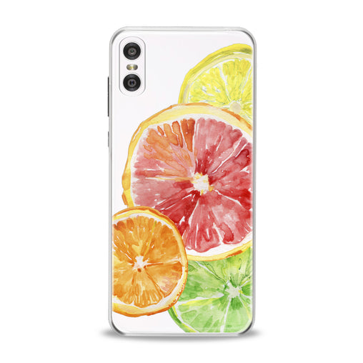 Lex Altern Colored Citruses Motorola Case