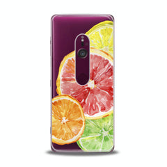 Lex Altern TPU Silicone Sony Xperia Case Colored Citruses
