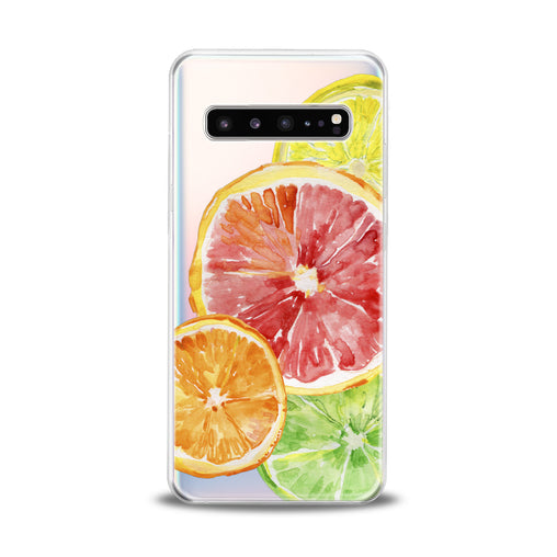 Lex Altern Colored Citruses Samsung Galaxy Case