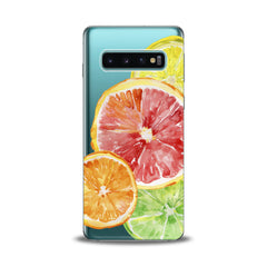Lex Altern TPU Silicone Samsung Galaxy Case Colored Citruses