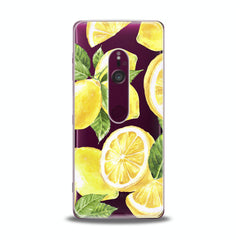 Lex Altern TPU Silicone Sony Xperia Case Bright Lemons