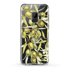 Lex Altern TPU Silicone Samsung Galaxy Case Green Olives