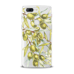 Lex Altern TPU Silicone OnePlus Case Green Olives