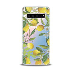 Lex Altern TPU Silicone Samsung Galaxy Case Blossom Lemons