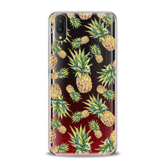 Lex Altern TPU Silicone VIVO Case Realistic Pineapple