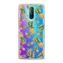 Lex Altern TPU Silicone Oppo Case Realistic Pineapple