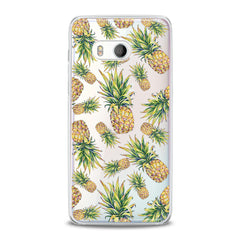 Lex Altern TPU Silicone HTC Case Realistic Pineapple