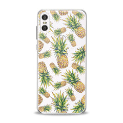 Lex Altern TPU Silicone Motorola Case Realistic Pineapple