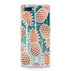 Lex Altern TPU Silicone Oppo Case Graphic Pineapple