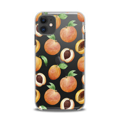 Lex Altern TPU Silicone iPhone Case Summer Peaches