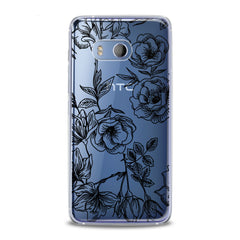 Lex Altern TPU Silicone HTC Case Contoured Roses