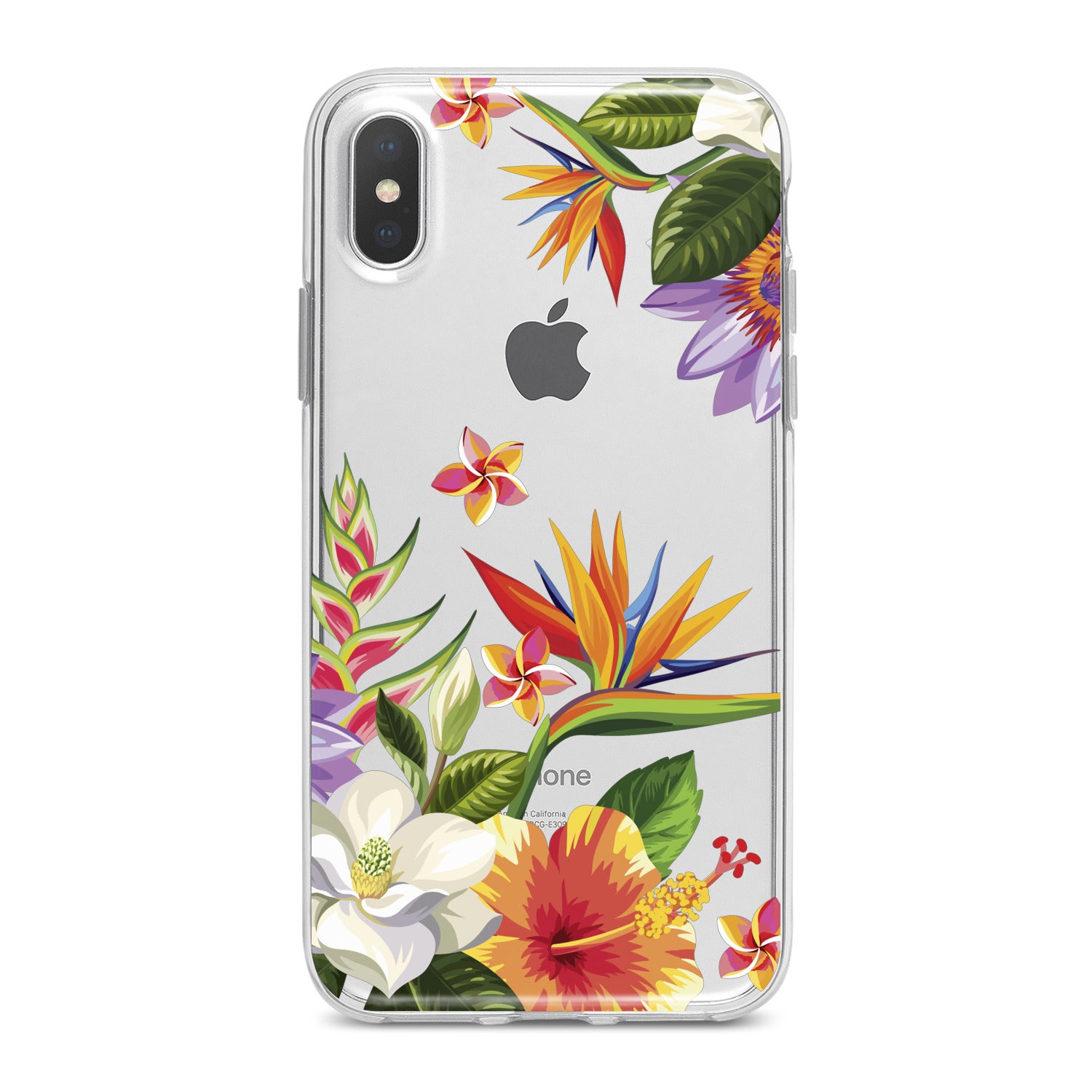 Lex Altern Colorful Flowers Art Phone Case for your iPhone & Android phone.