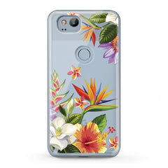 Lex Altern TPU Silicone Google Pixel Case Colorful Flowers Art