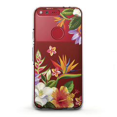 Lex Altern TPU Silicone Google Pixel Case Colorful Flowers Art