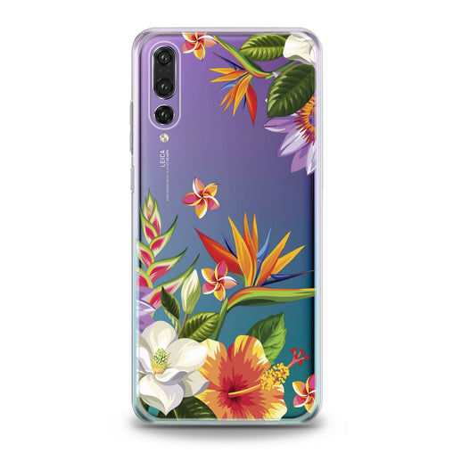 Lex Altern Colorful Flowers Art Huawei Honor Case
