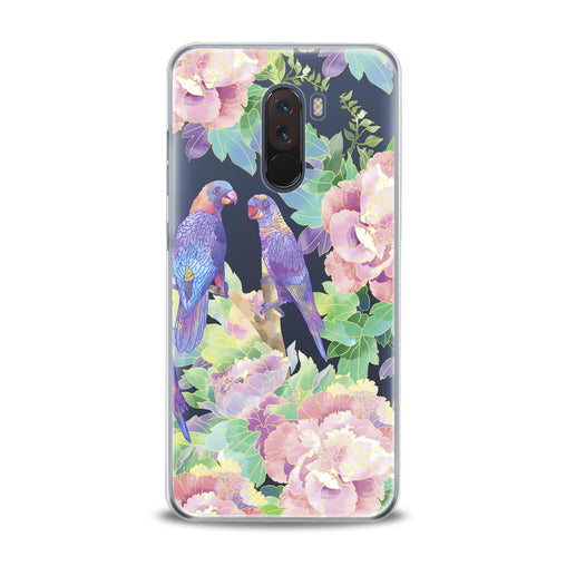 Lex Altern Purple Parrots Xiaomi Redmi Mi Case