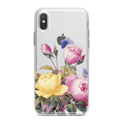 Lex Altern TPU Silicone Phone Case Pink Roses Flower