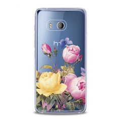 Lex Altern Pink Roses Flower HTC Case