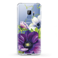 Lex Altern TPU Silicone Samsung Galaxy Case Purple Flower