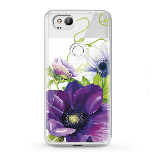 Lex Altern Google Pixel Case Purple Flower