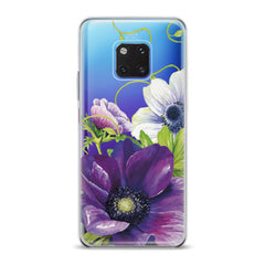 Lex Altern TPU Silicone Huawei Honor Case Purple Flower