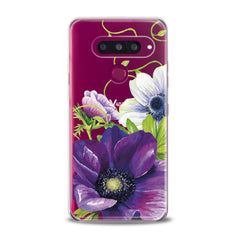 Lex Altern TPU Silicone Phone Case Purple Flower