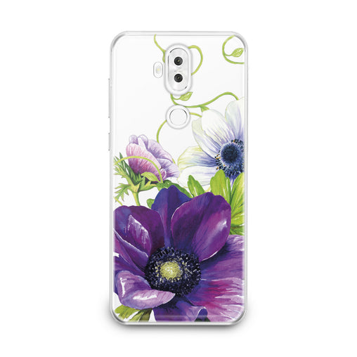 Lex Altern Purple Flower Asus Zenfone Case