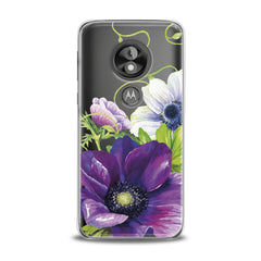 Lex Altern TPU Silicone Phone Case Purple Flower