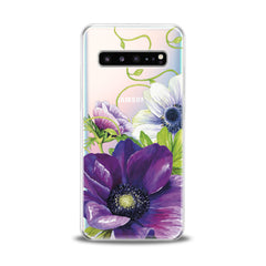 Lex Altern Purple Flower Samsung Galaxy Case